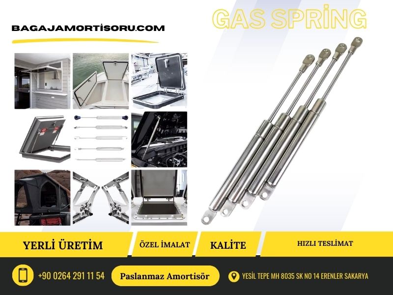 Kocaeli Paslanmaz Gazlı Amortisör Üreticisi