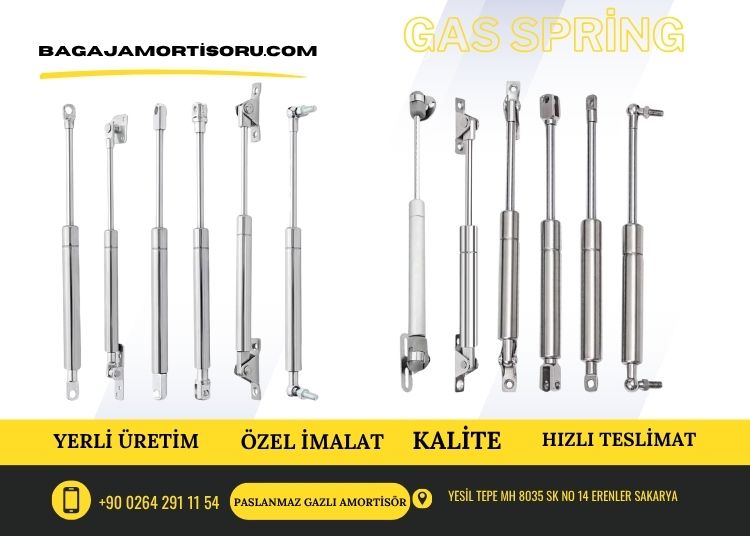 Paslanmaz Gazlı Amortisör